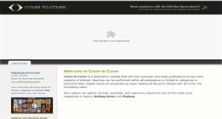 Desktop Screenshot of covertocover.com
